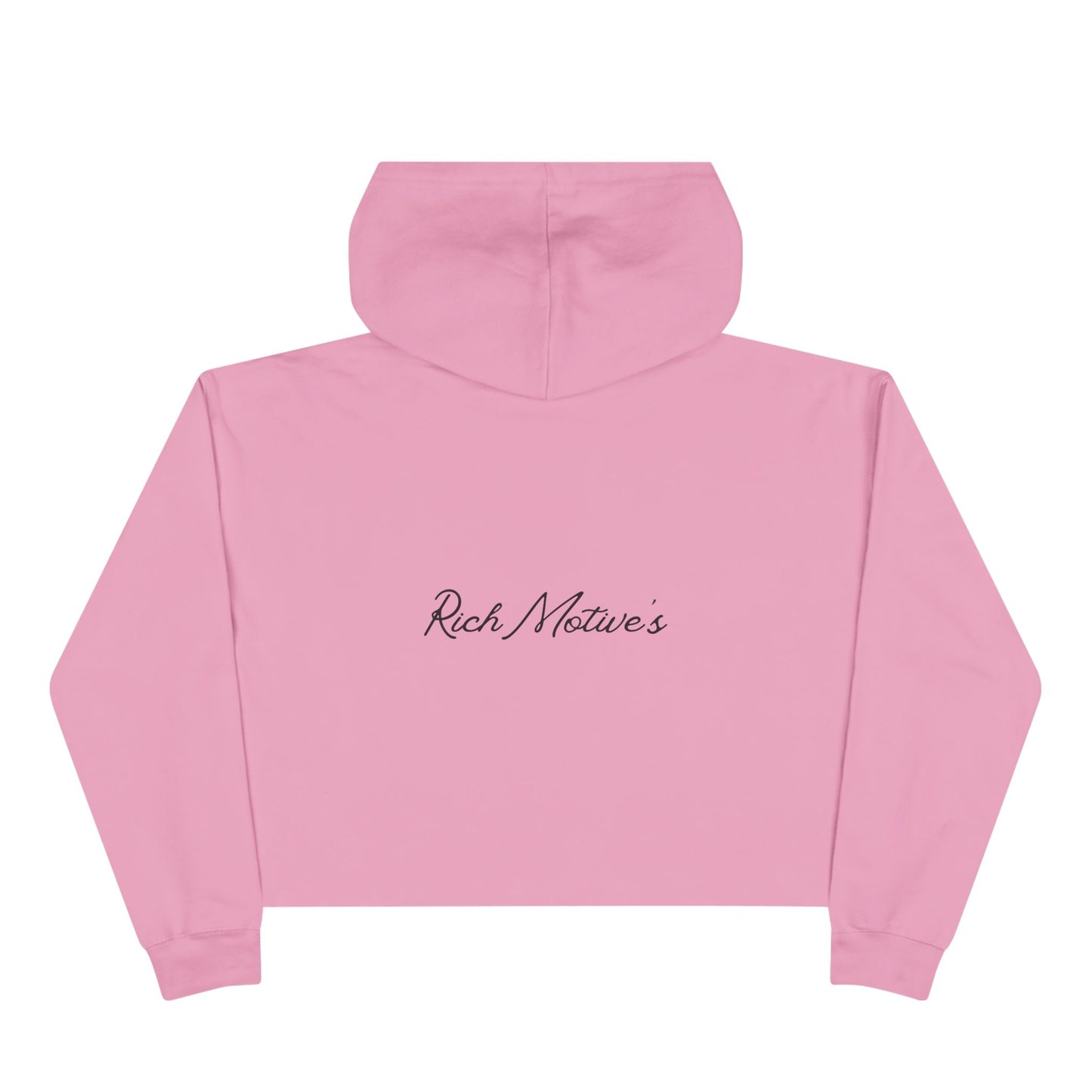 Rich Motive's Artistic Crop Hoodie - Stylish, Casual & Unique