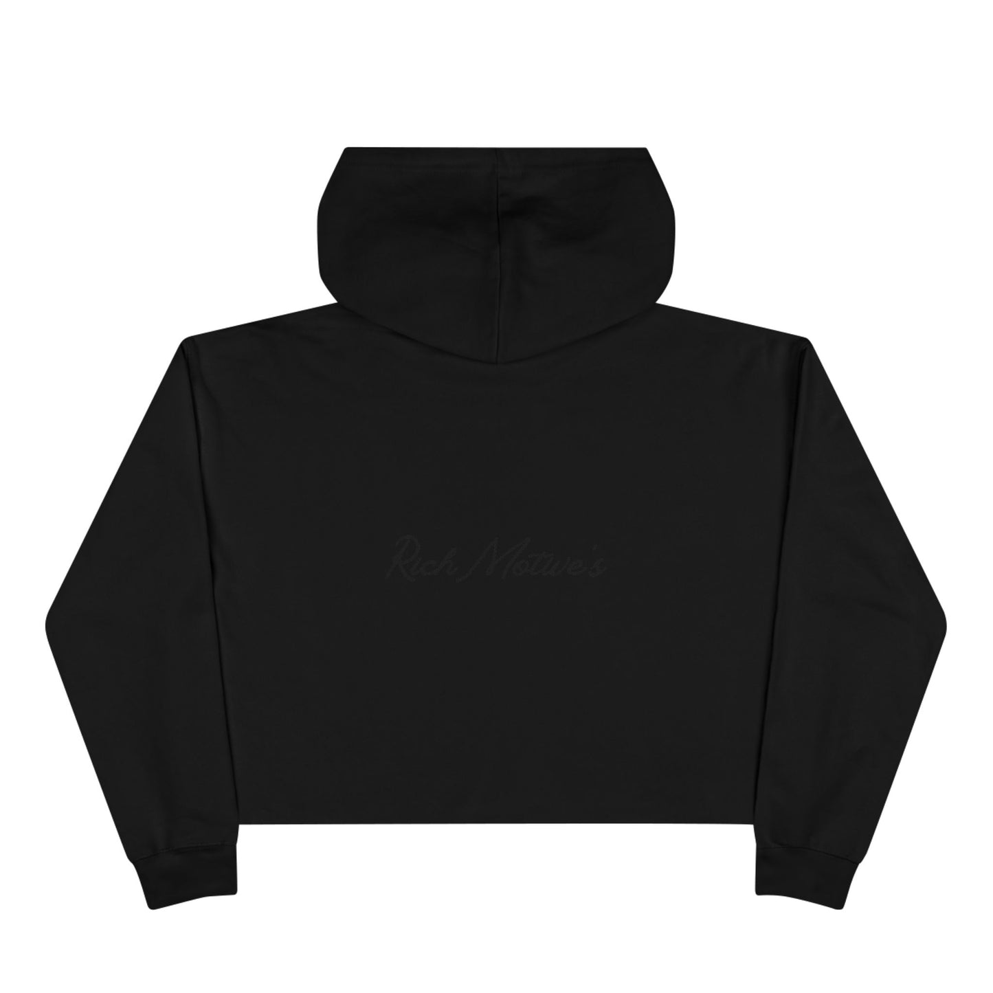 Rich Motive's Artistic Crop Hoodie - Stylish, Casual & Unique