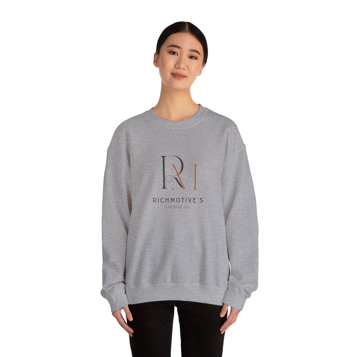 RichMotive's Unisex Heavy Blend™ Crewneck Sweatshirt - Cozy Style for All Occasions