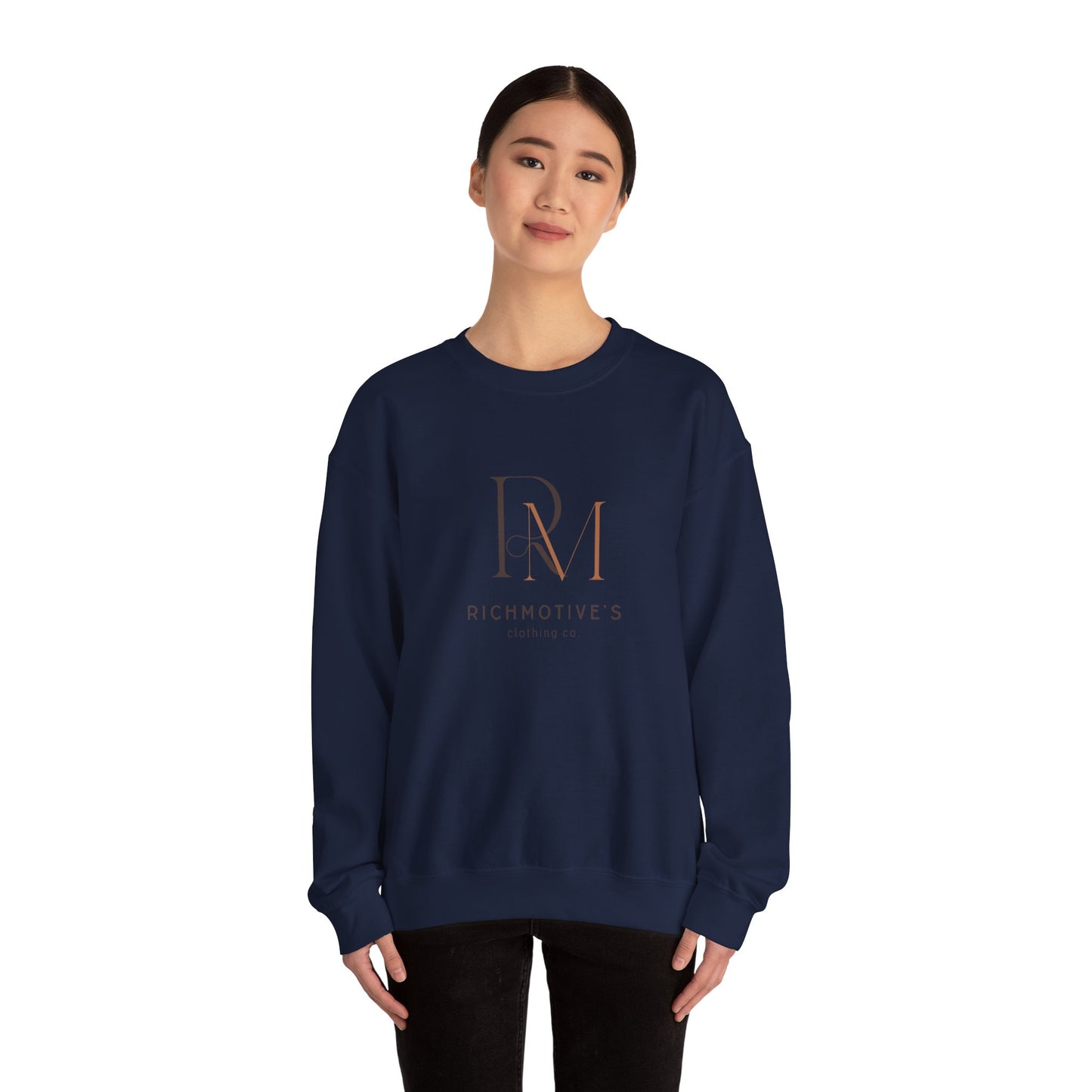 RichMotive's Unisex Heavy Blend™ Crewneck Sweatshirt - Cozy Style for All Occasions