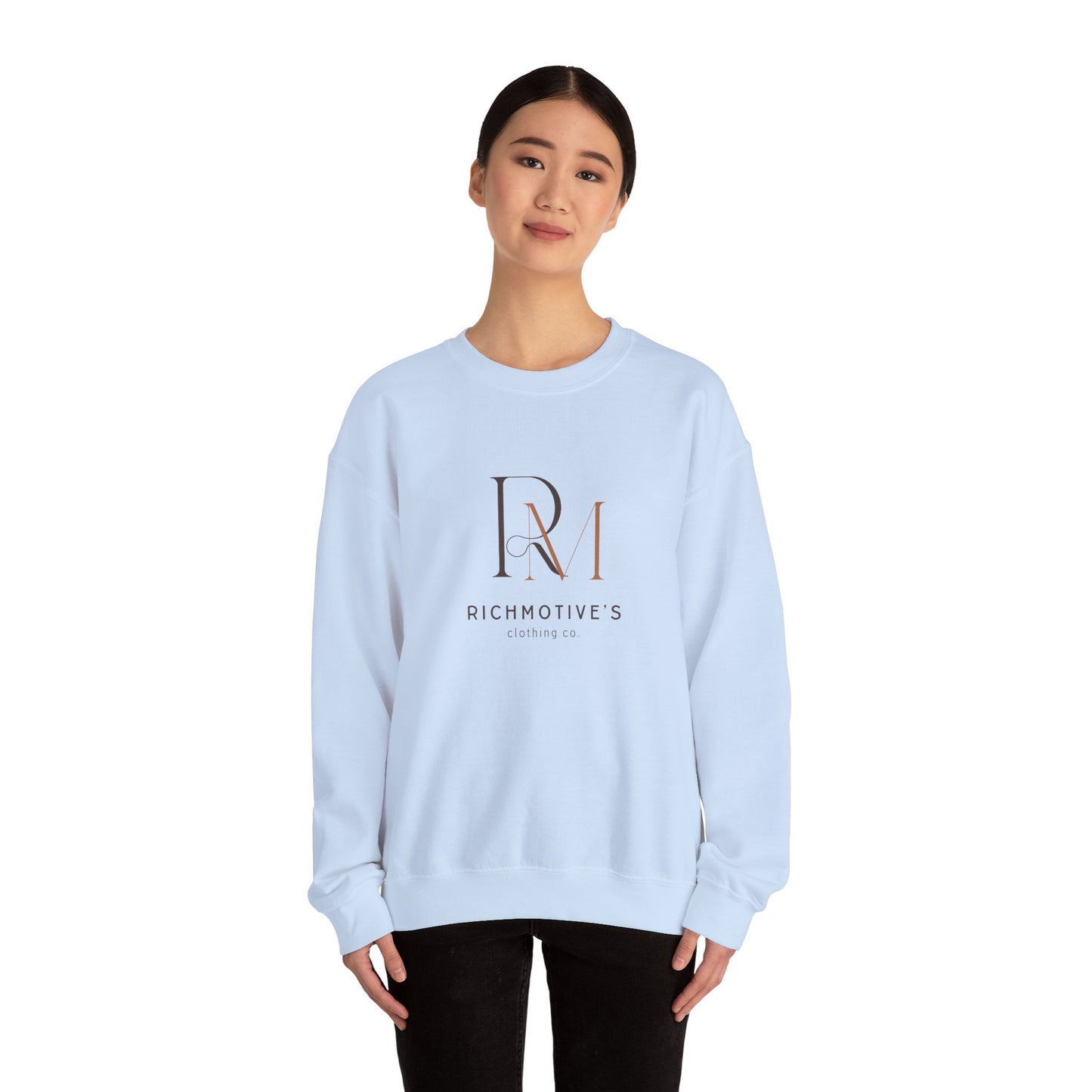 RichMotive's Unisex Heavy Blend™ Crewneck Sweatshirt - Cozy Style for All Occasions