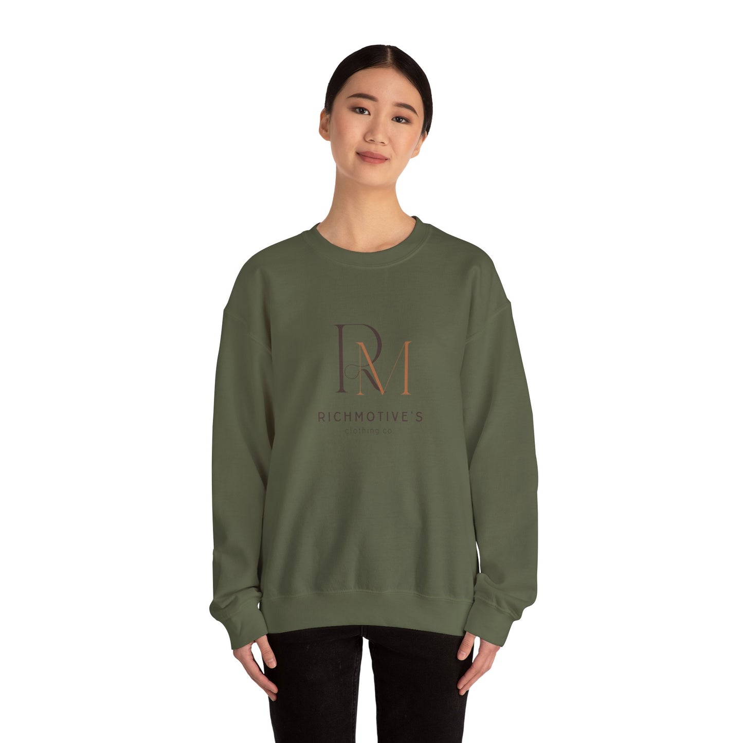 RichMotive's Unisex Heavy Blend™ Crewneck Sweatshirt - Cozy Style for All Occasions