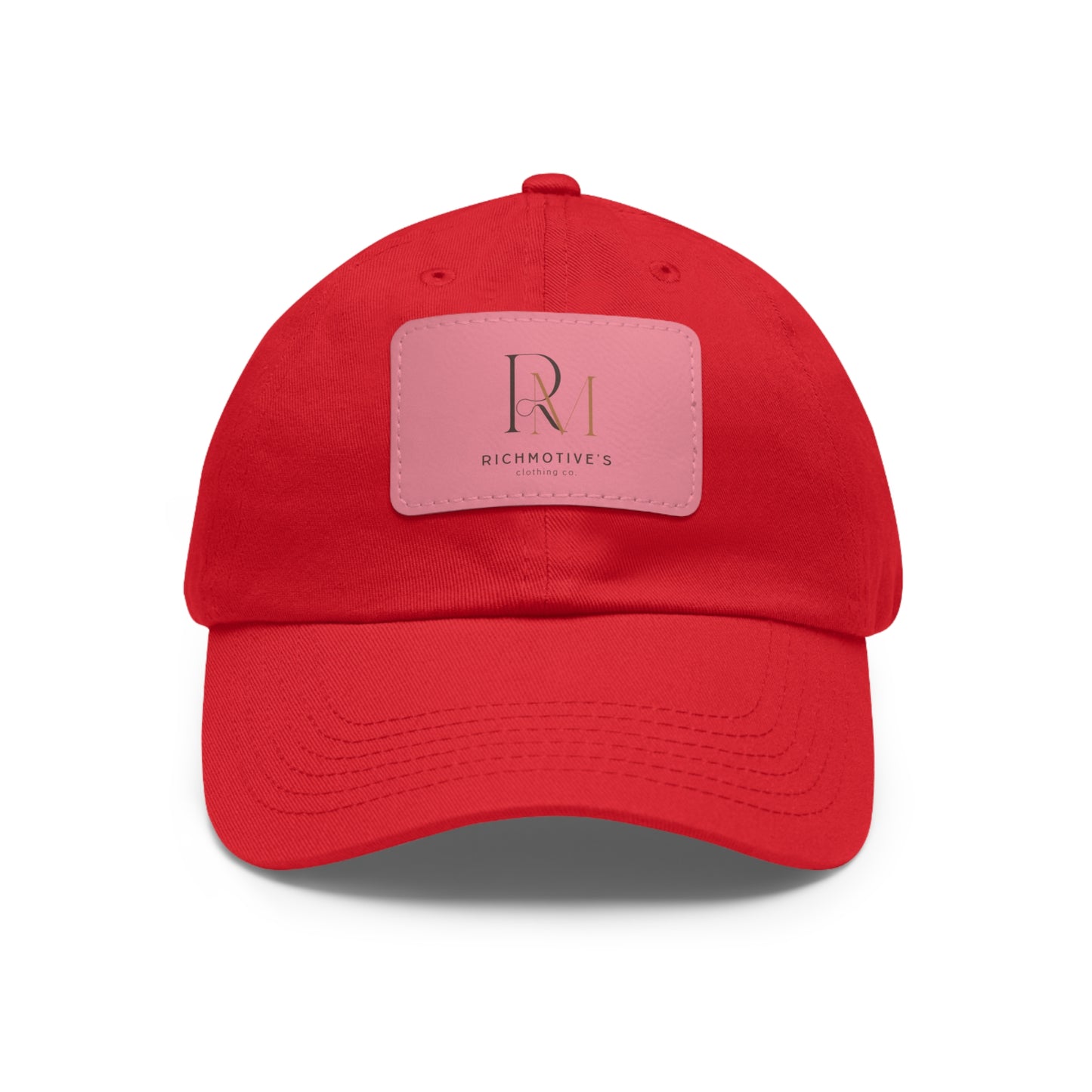 Stylish Dad Hat with Leather Patch - Rich Motives