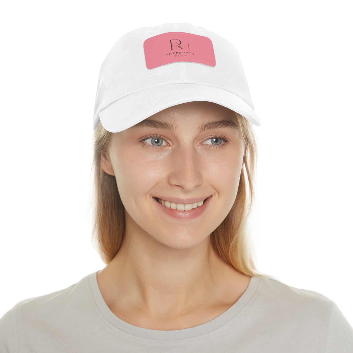 Stylish Dad Hat with Leather Patch - Rich Motives