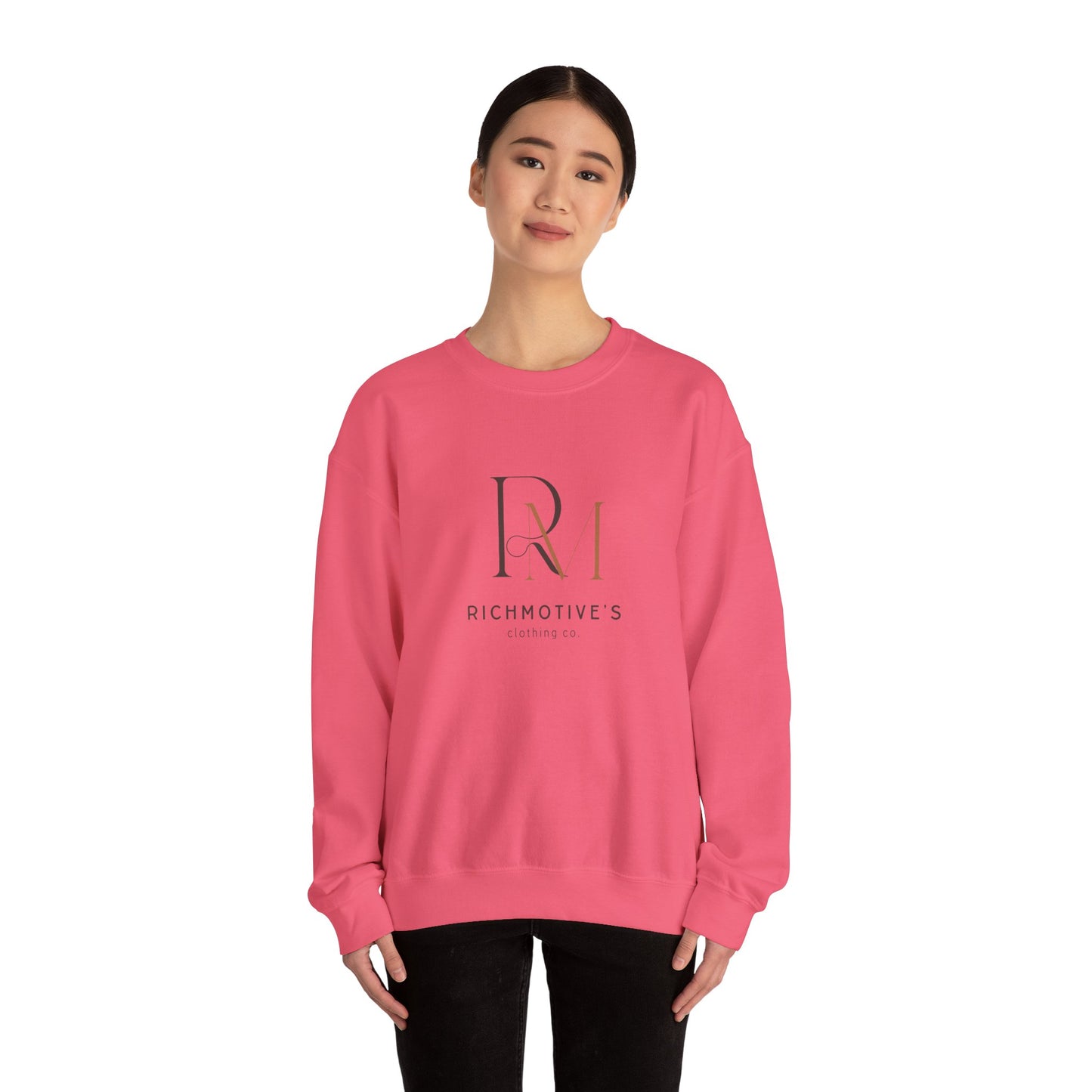 RichMotive's Unisex Heavy Blend™ Crewneck Sweatshirt - Cozy Style for All Occasions